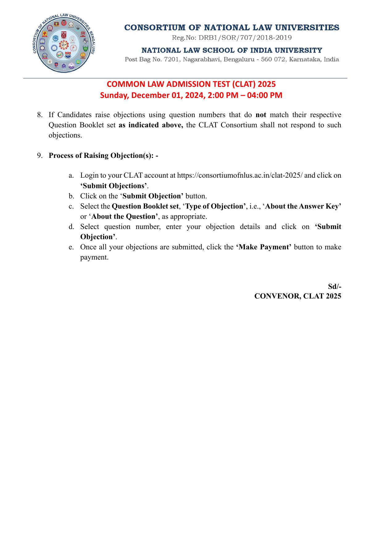 CLAT 2025 UG Question Paper - Page 2