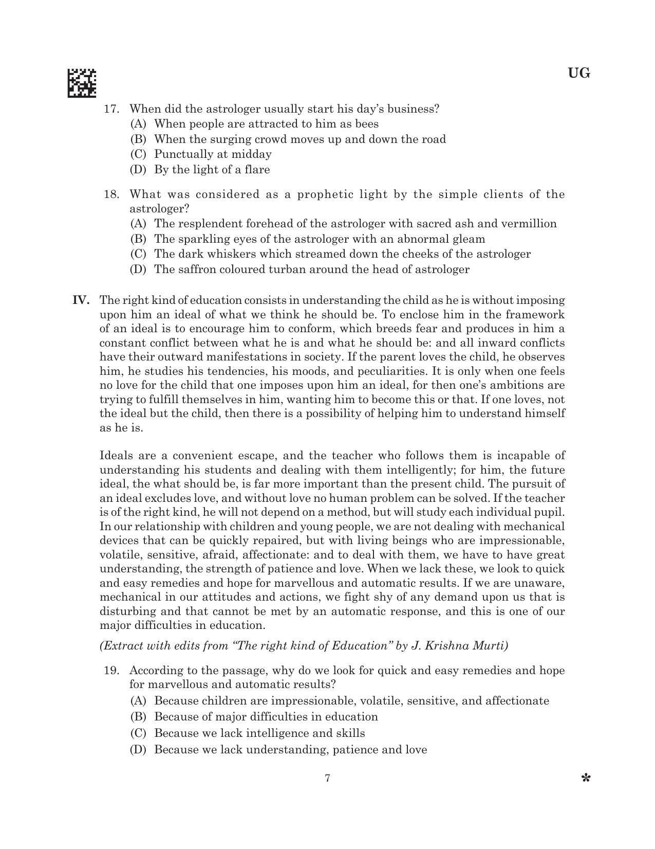 CLAT 2025 UG Question Paper - Page 9