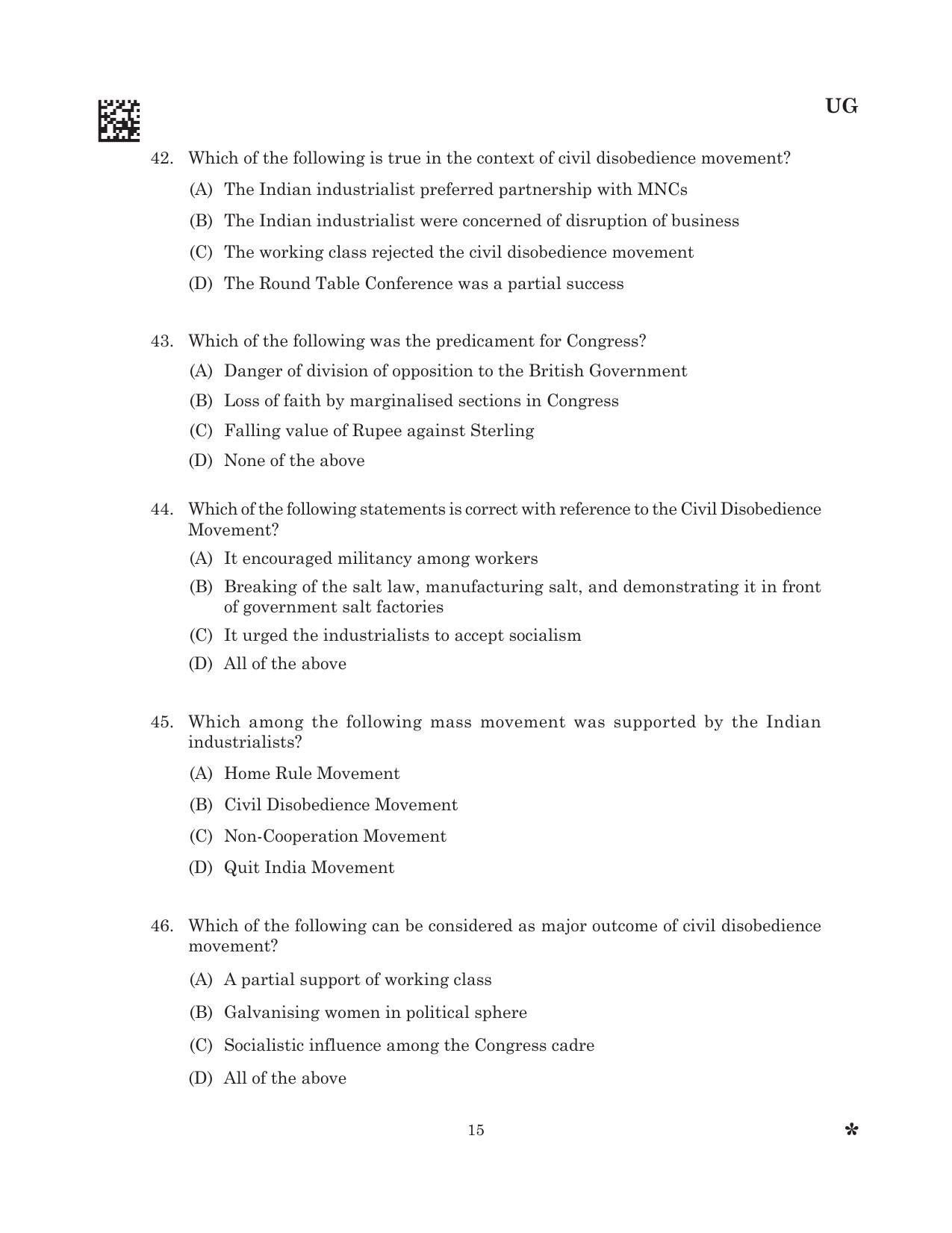 CLAT 2025 UG Question Paper - Page 17