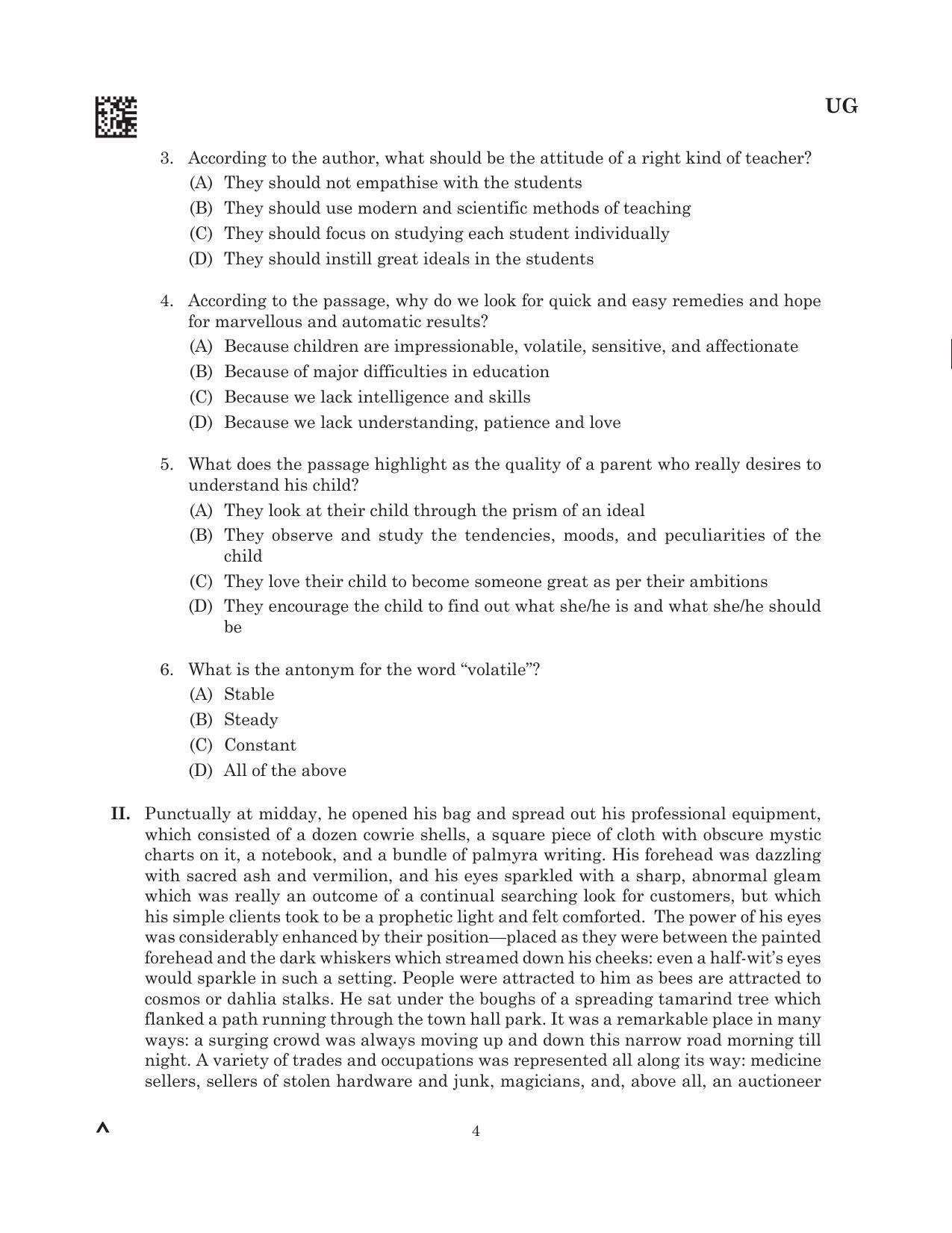 CLAT 2025 UG Question Paper - Page 46