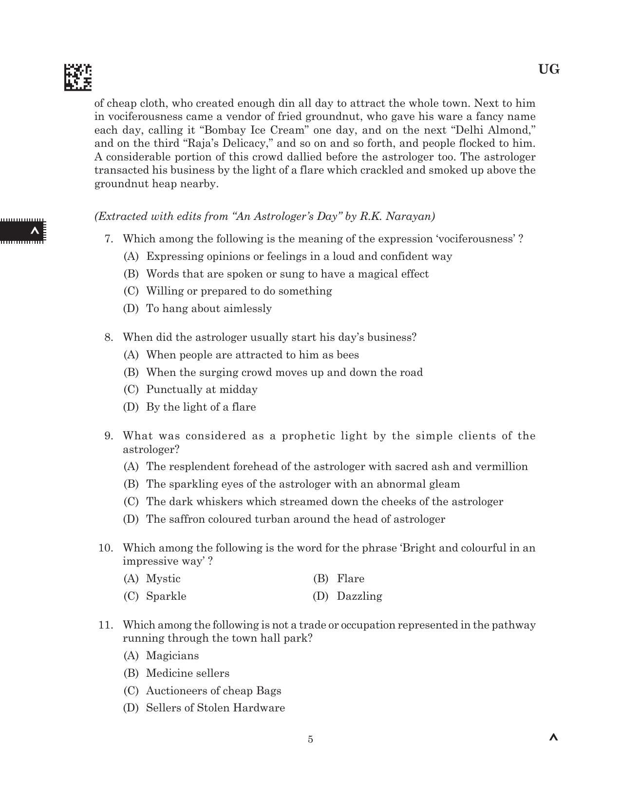 CLAT 2025 UG Question Paper - Page 47