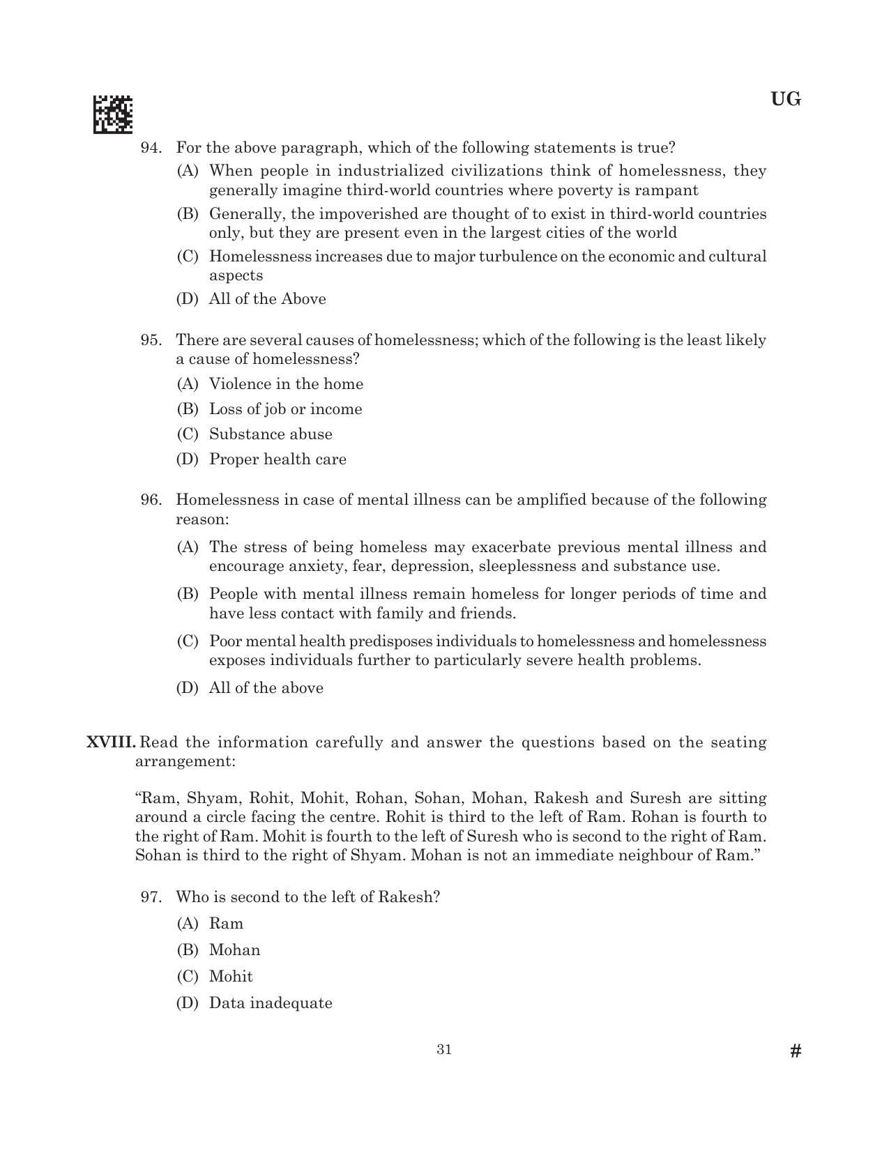 CLAT 2025 UG Question Paper - Page 153