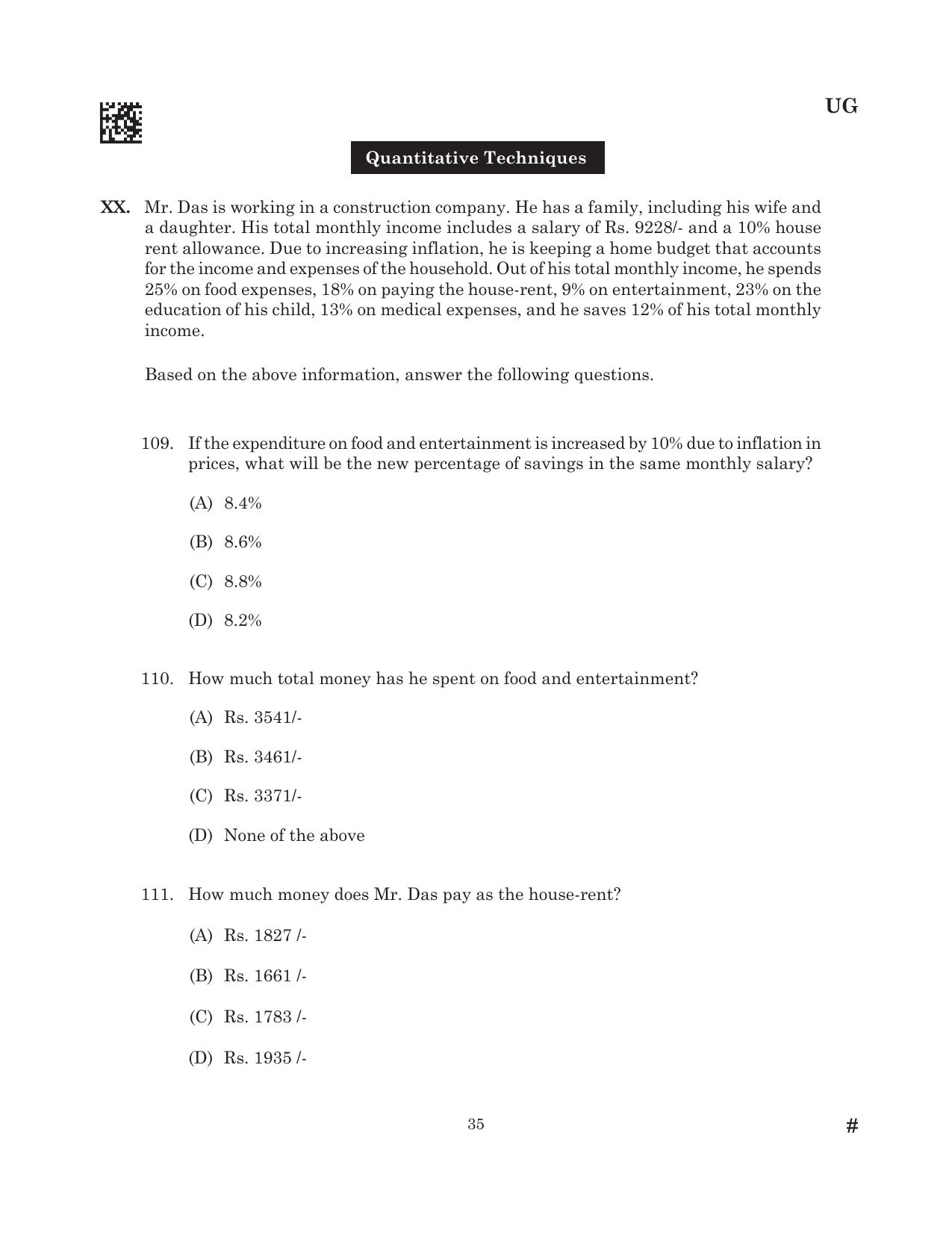 CLAT 2025 UG Question Paper - Page 157