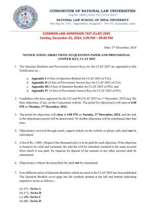 CLAT 2025 UG Question Paper
