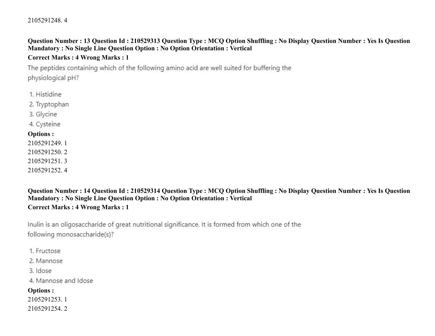 ICAR AIEEA PG 2020 PLANT BIOTECHNOLOGY Question Paper - Page 11