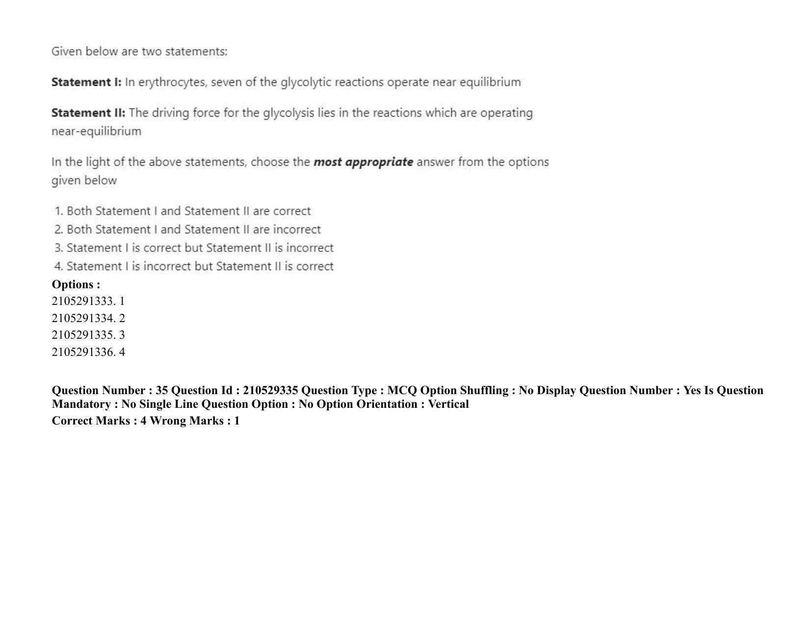 ICAR AIEEA PG 2020 PLANT BIOTECHNOLOGY Question Paper - Page 22