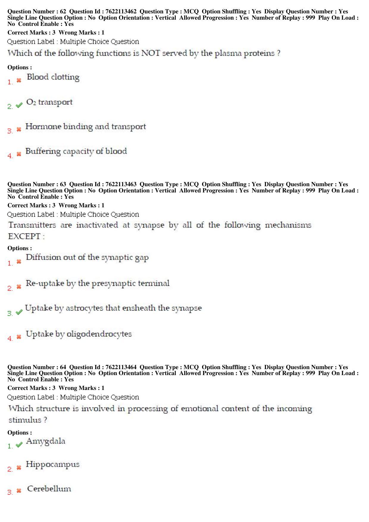 BHU RET Biochemistry 2019 Question Paper  - Page 30