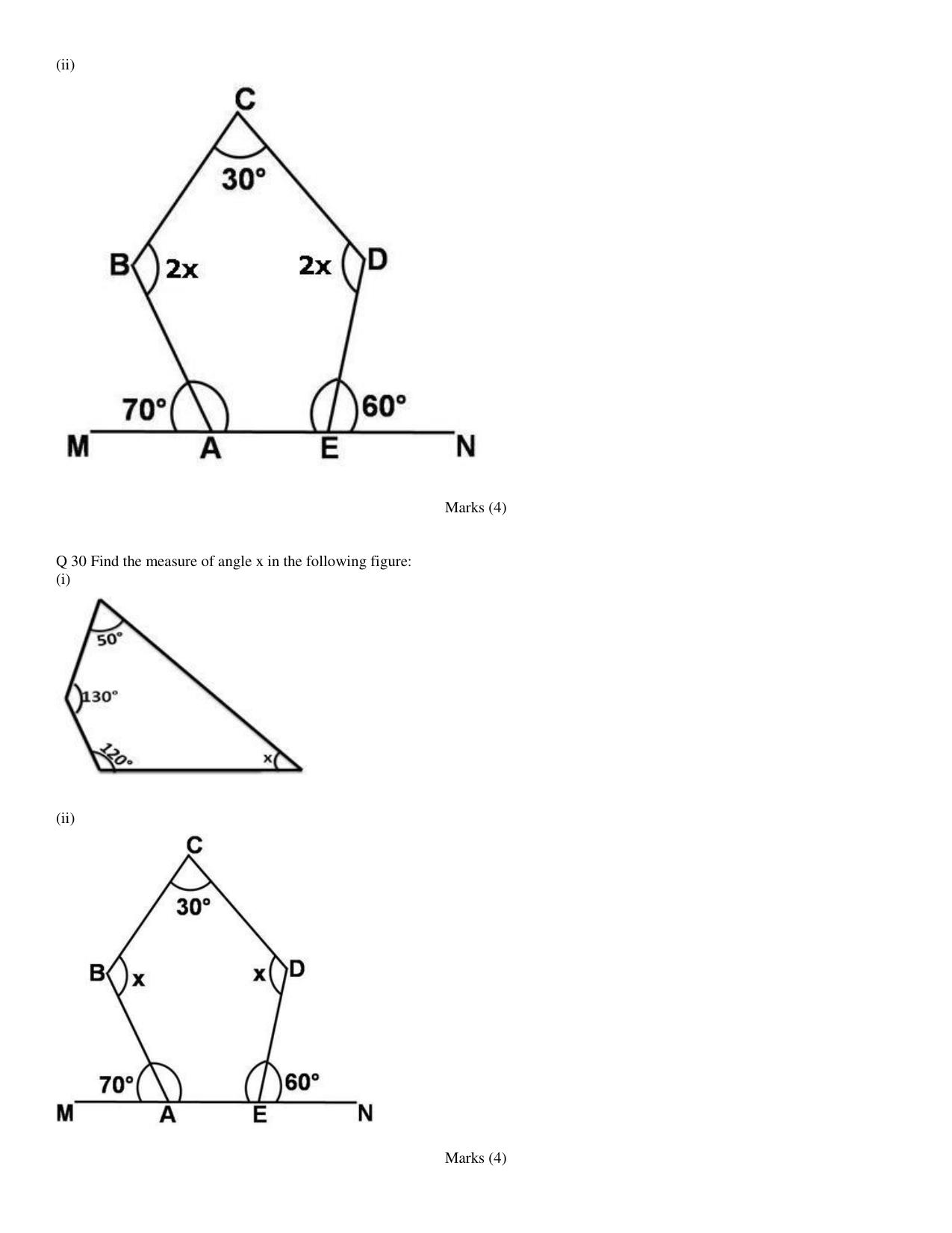 CBSE Worksheets for Class 8 Mathematics Understanding Quadrilaterals Assignment 12 - Page 7