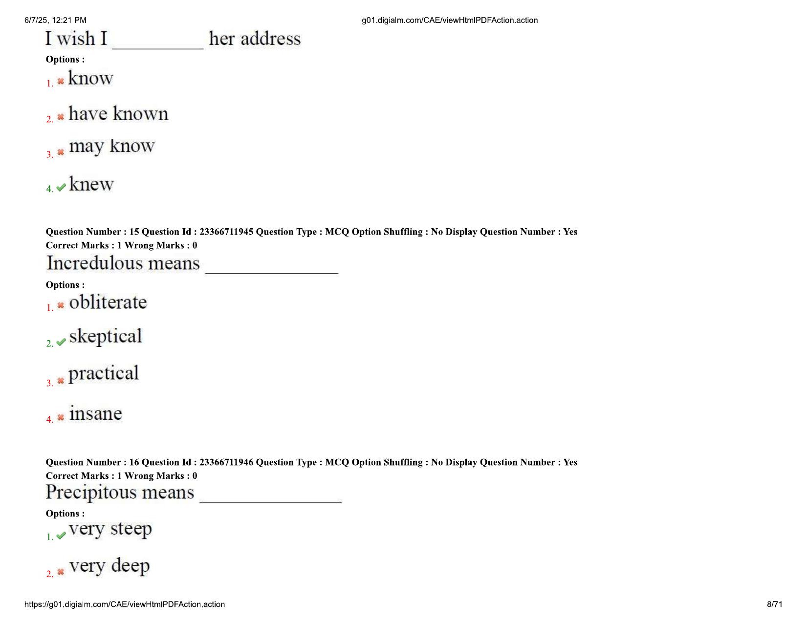 AP EDCET 2025 Social Studies Question Paper with Answer Key (URDU) - Page 8