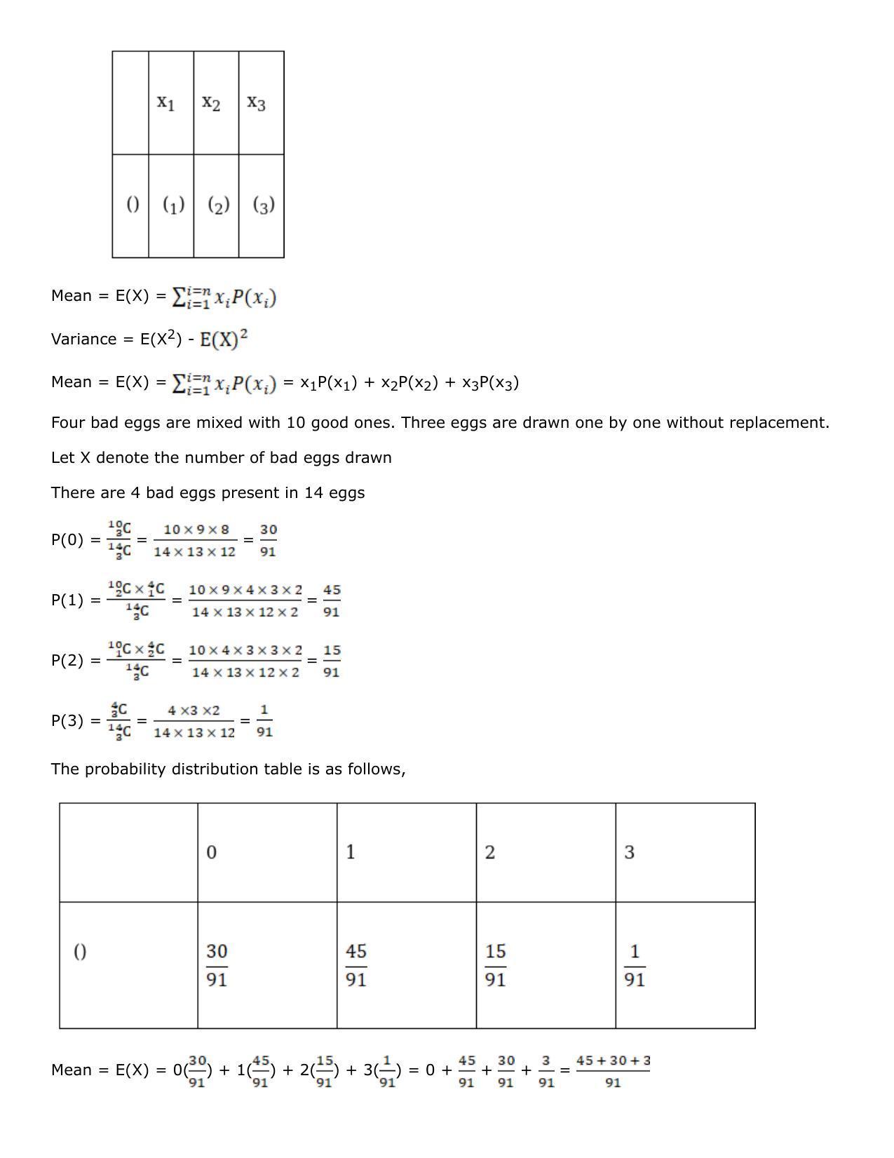 Chapter 31: Probability Distribution Solutions: RS Aggarwal Class 12 Solutions - Page 29