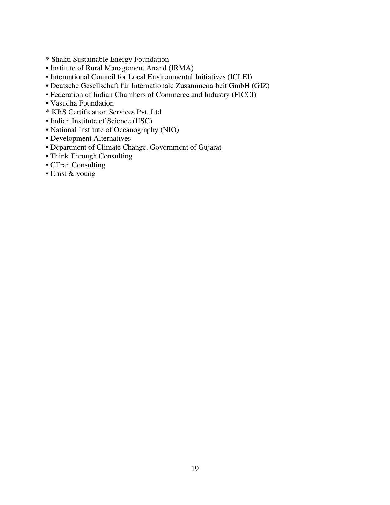 TERI University, Delhi Information Brochure Prospectus 2021-22 - Page 19