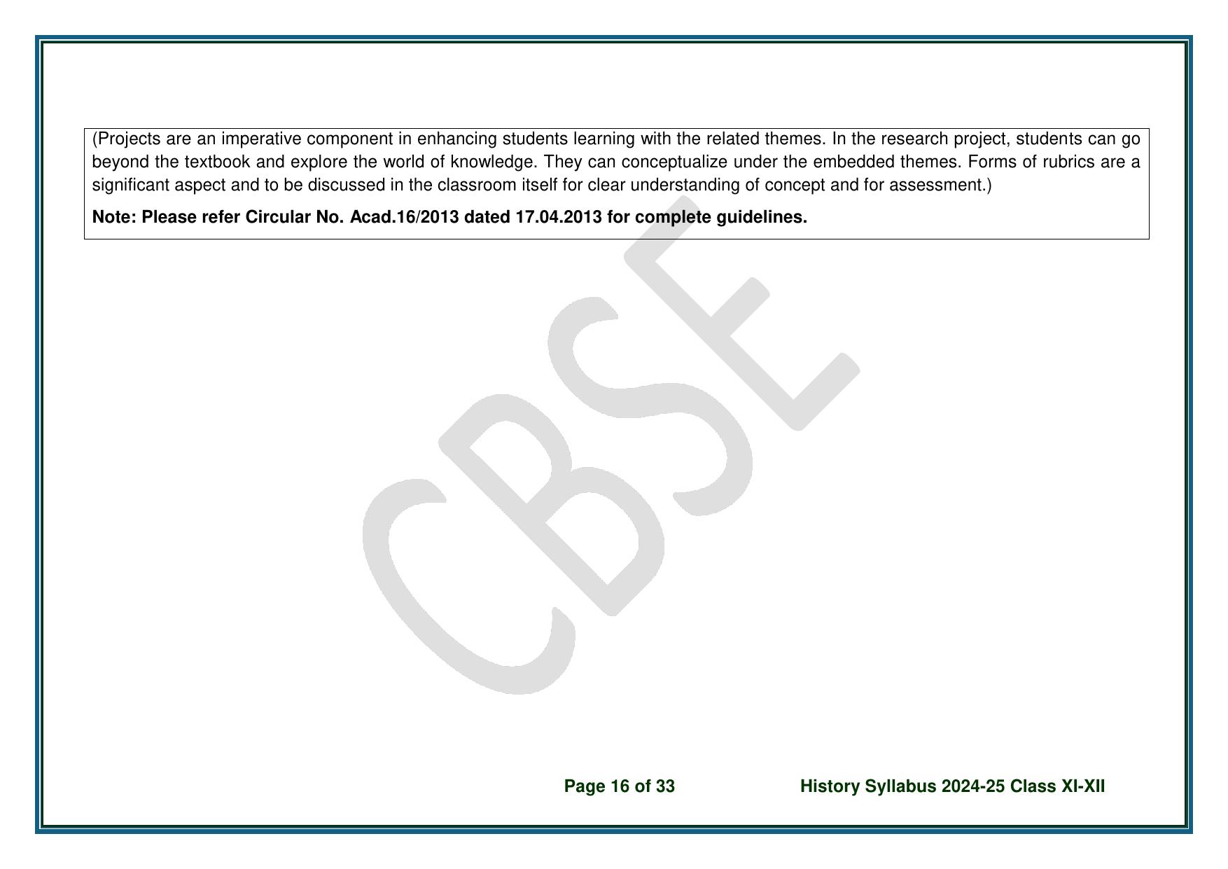 CBSE Class 11 & 12 Syllabus 2022-23 - History - Page 17