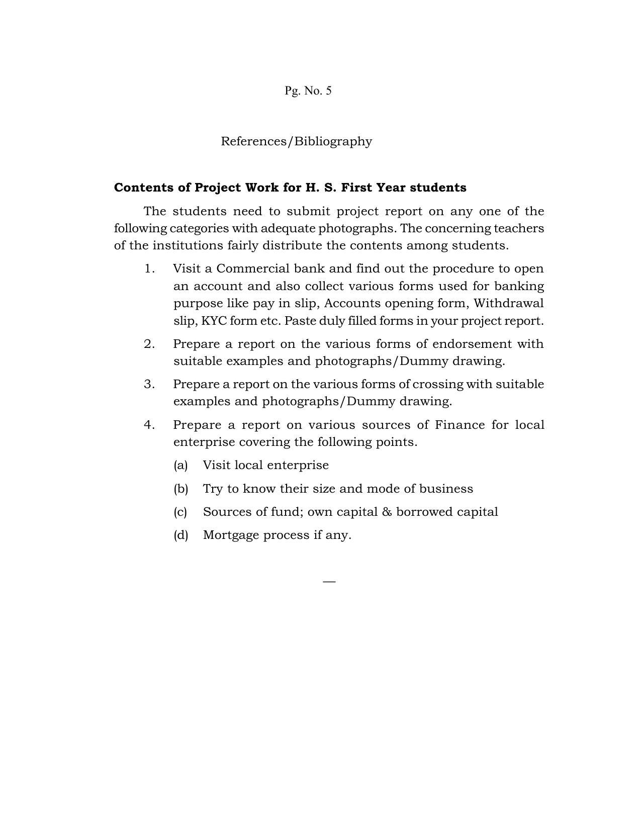 AHSEC 1st Year Finance Syllabus - Page 6