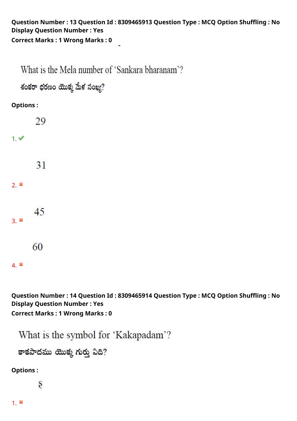 APPGCET 2024 Performing Arts And Music Paper with Answer Key - Page 11