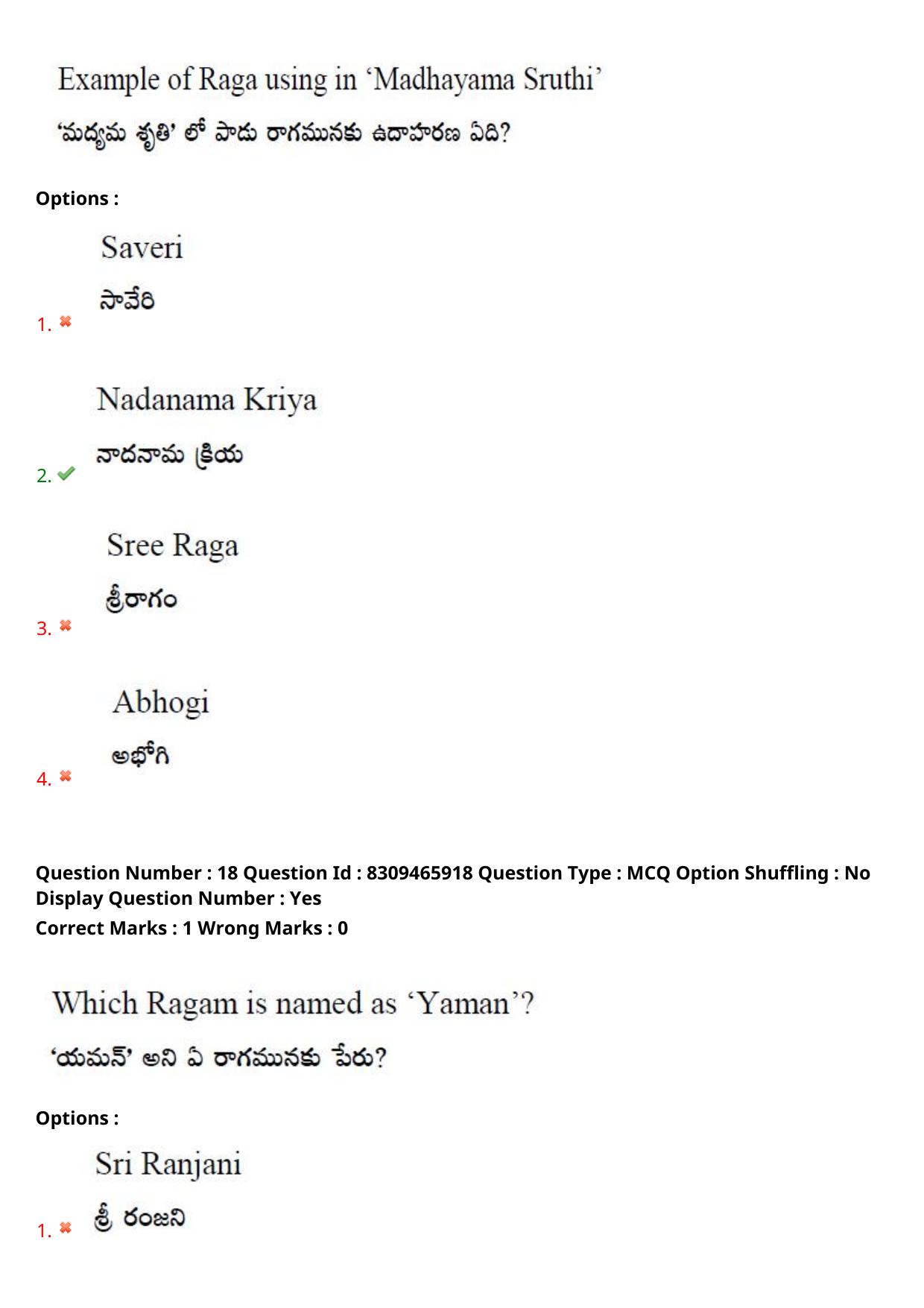 APPGCET 2024 Performing Arts And Music Paper with Answer Key - Page 14