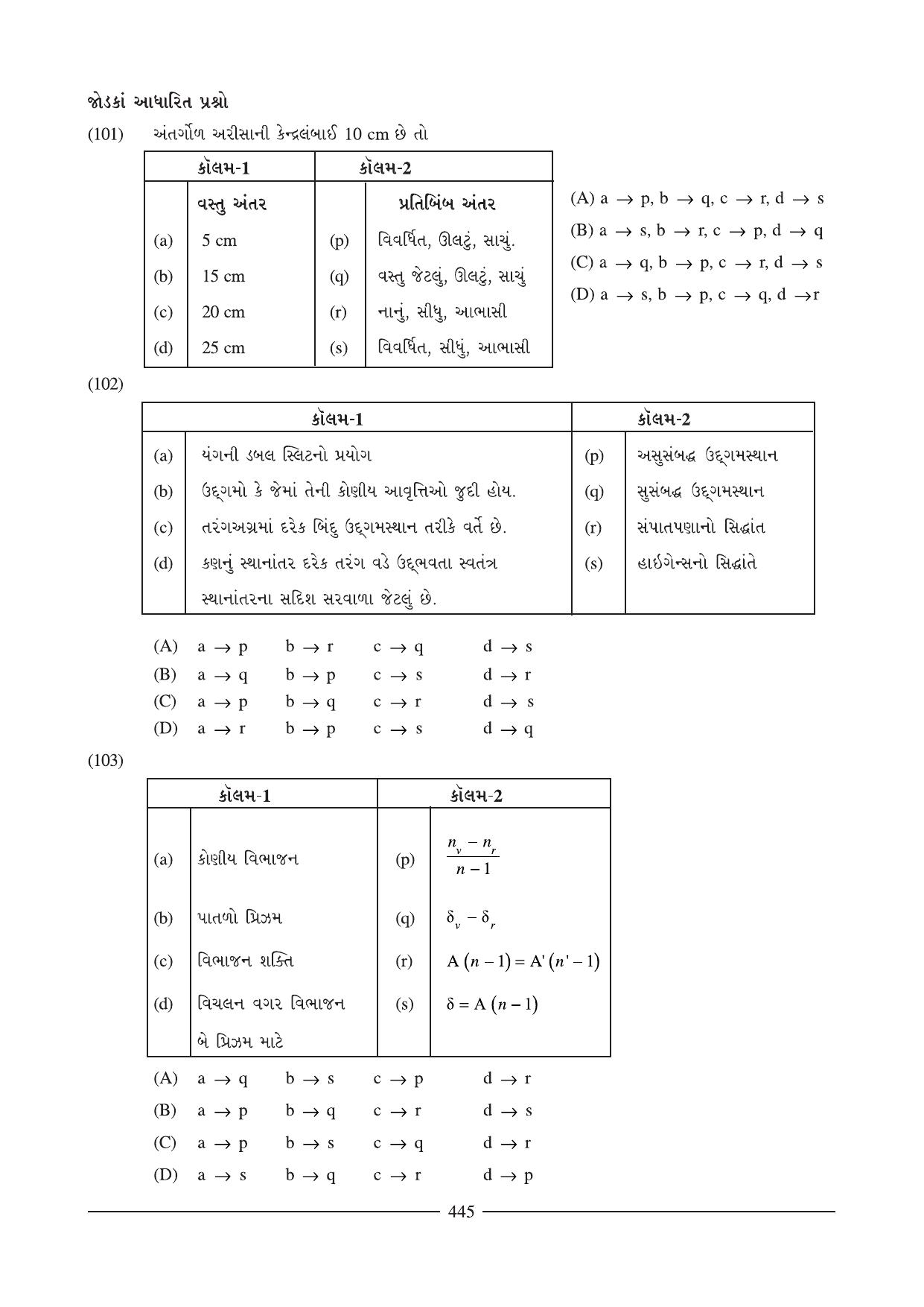 GSEB HSC Physics Question Paper (Gujarati Medium)- Chapter 16 - Page 32