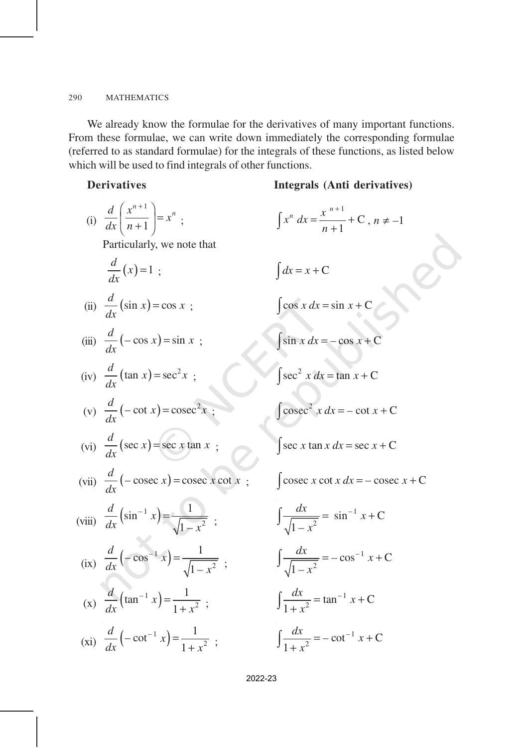 NCERT Book for Class 12 Maths Chapter 7 Integrals - Page 4