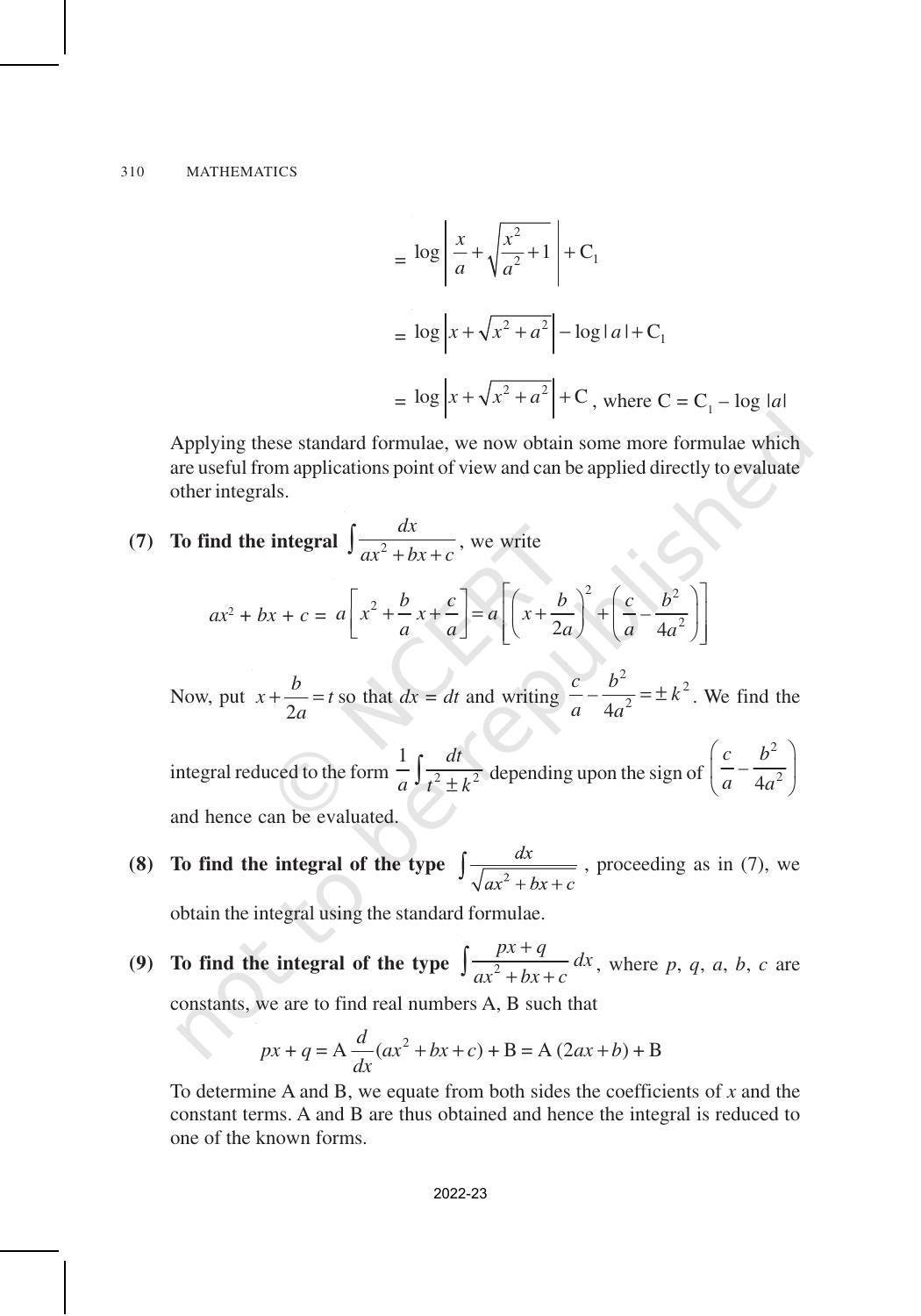 NCERT Book for Class 12 Maths Chapter 7 Integrals - Page 24