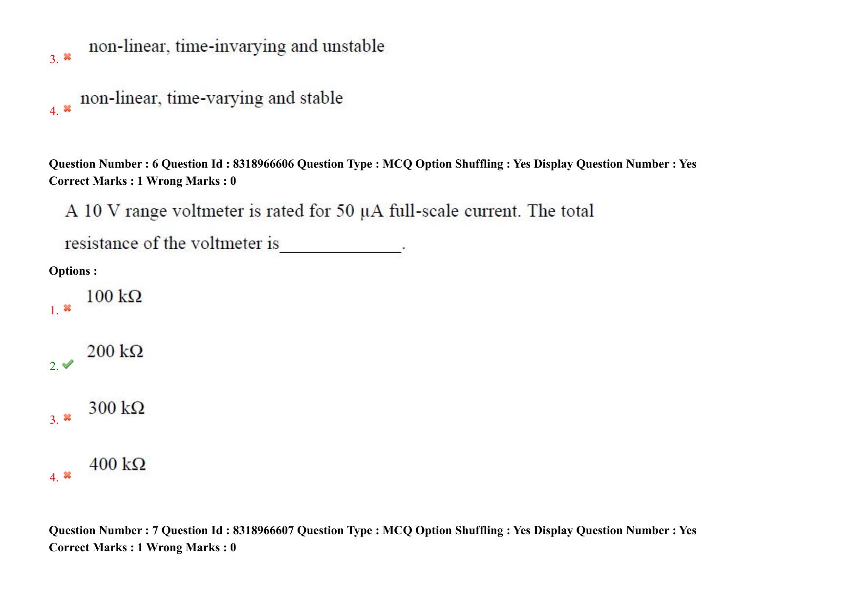AP PGCET 2025 Electrical Engineering Paper with Answer Key - Page 6