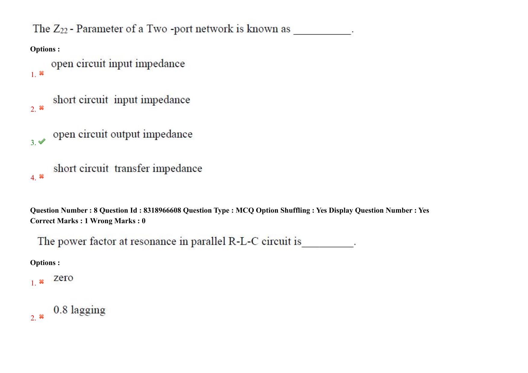 AP PGCET 2025 Electrical Engineering Paper with Answer Key - Page 7
