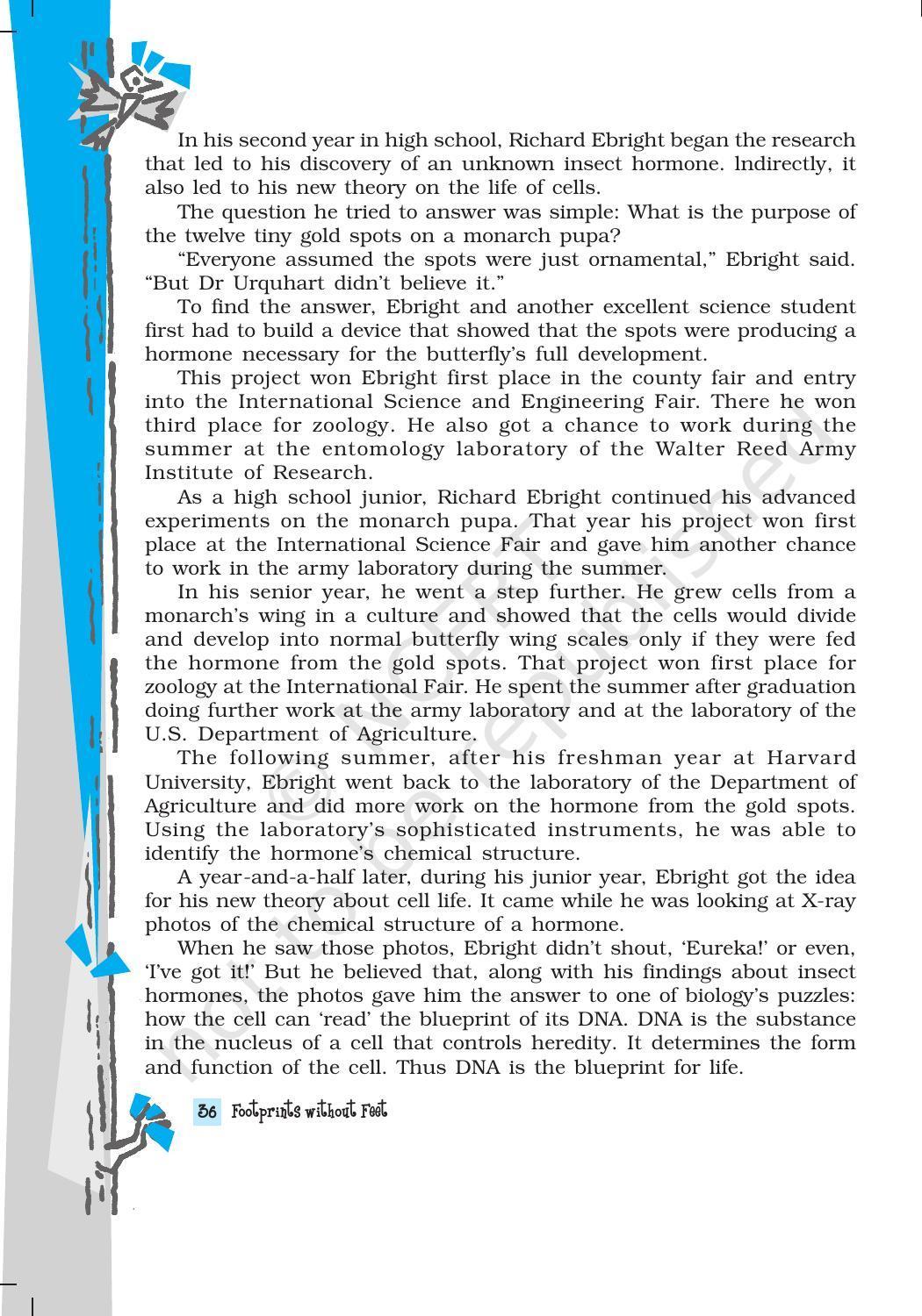 NCERT Book for Class 10 English Footprints Without Feet Chapter 6 The Making of a Scientist - Page 5