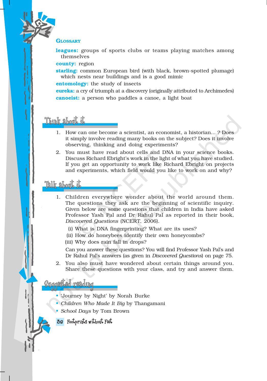 NCERT Book for Class 10 English Footprints Without Feet Chapter 6 The Making of a Scientist - Page 7