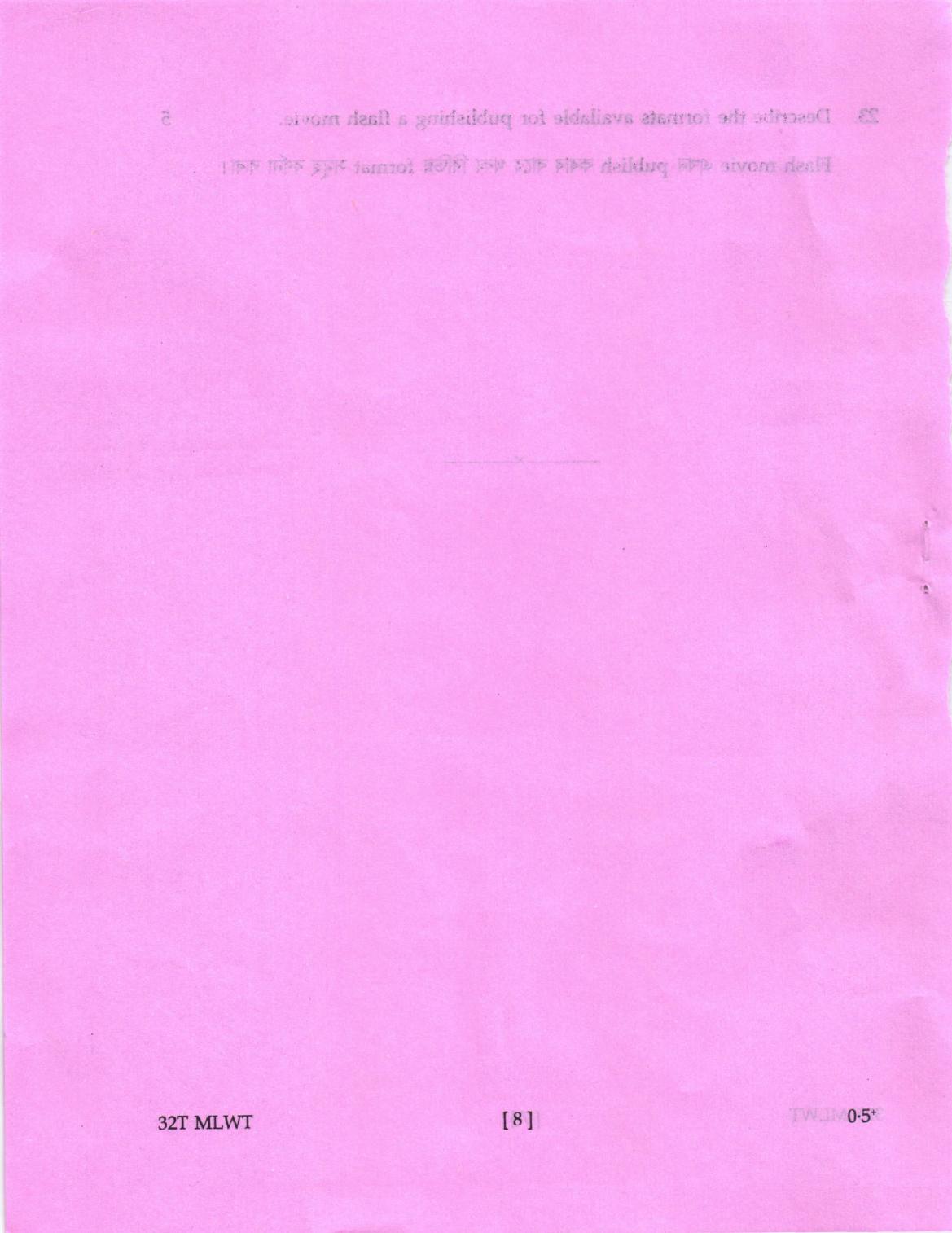 AHSEC Class 12 MLWT Question Papers 2022 - Page 8
