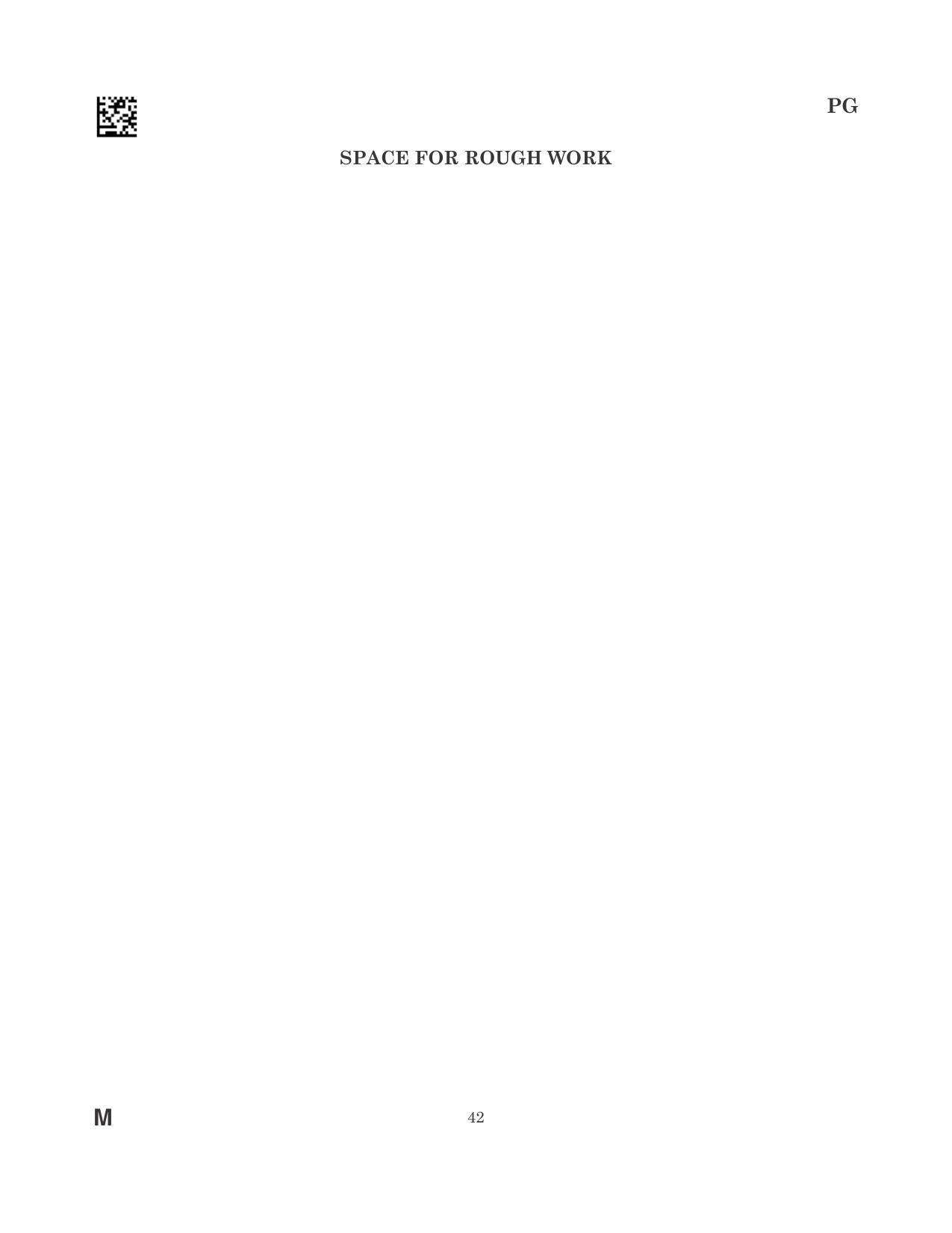 CLAT 2023 PG Question Paper - Page 42