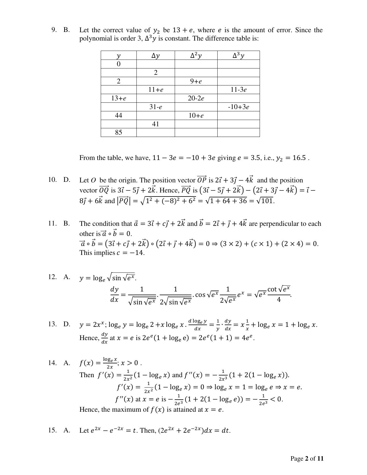 ACET June 2022 Solution - Page 2