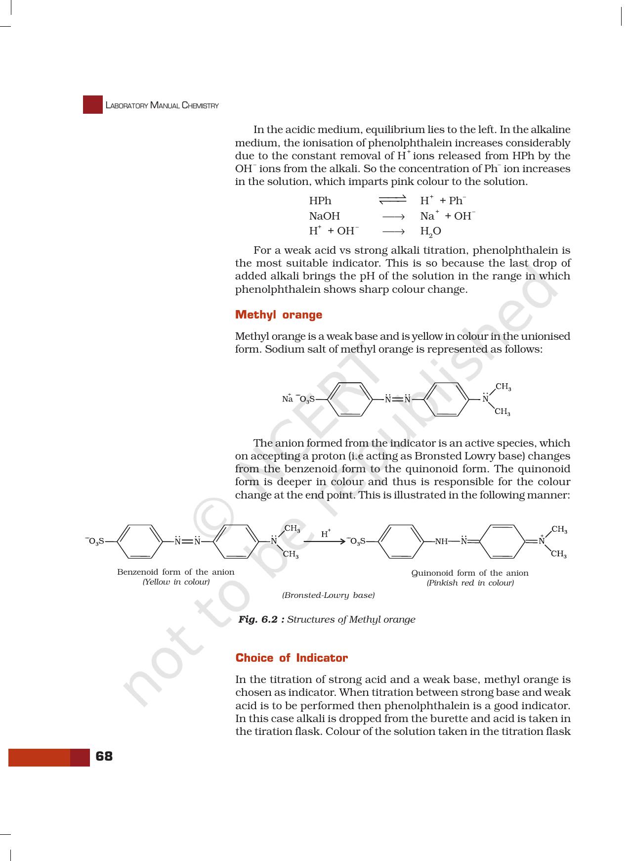 NCERT Laboratory Manuals for Class XI Chemistry - Unit-6 Titrimetric Analysis - Page 4