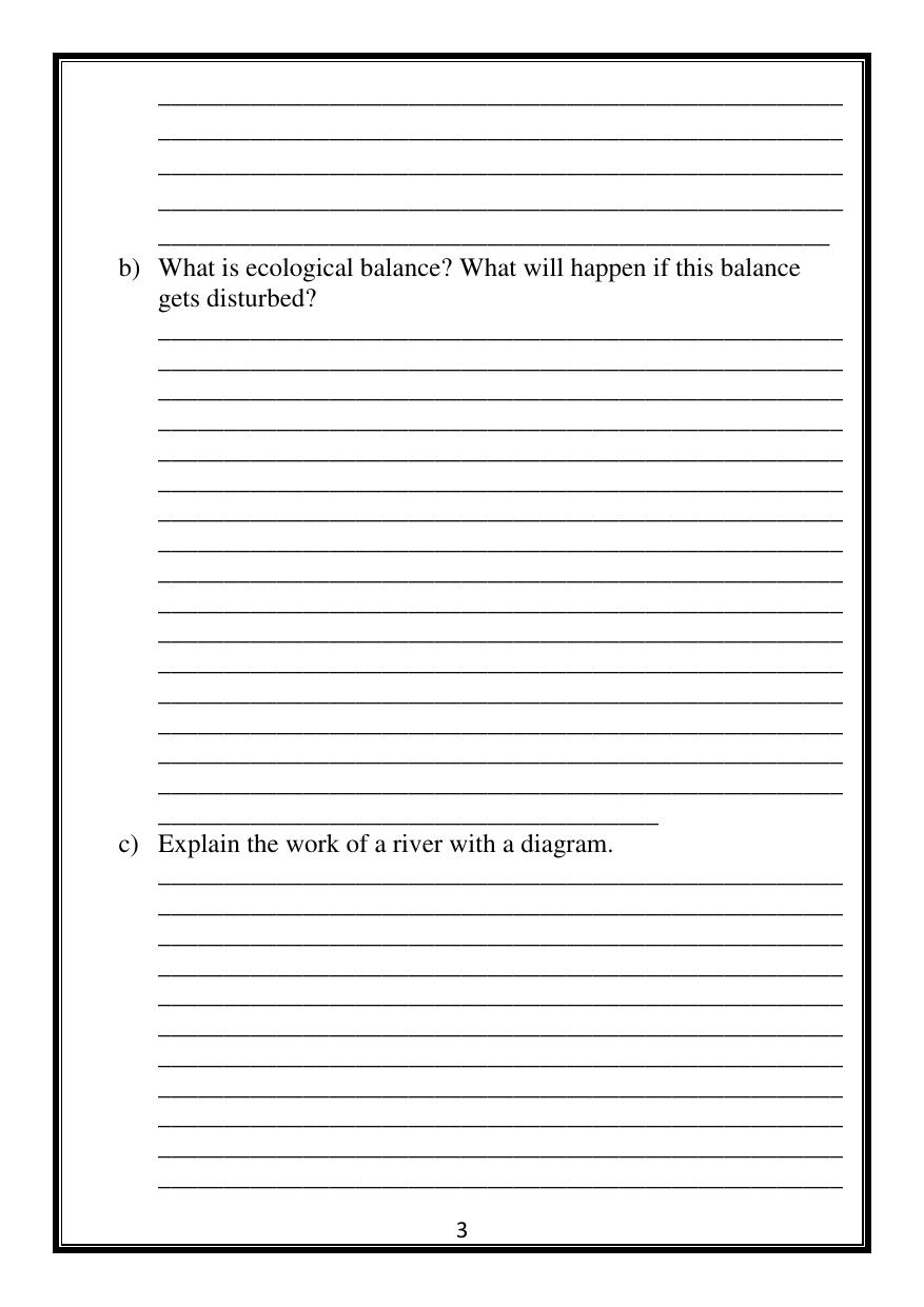 CBSE Worksheets for Class 7 Social Science Geography & Civics Assignment - Page 3