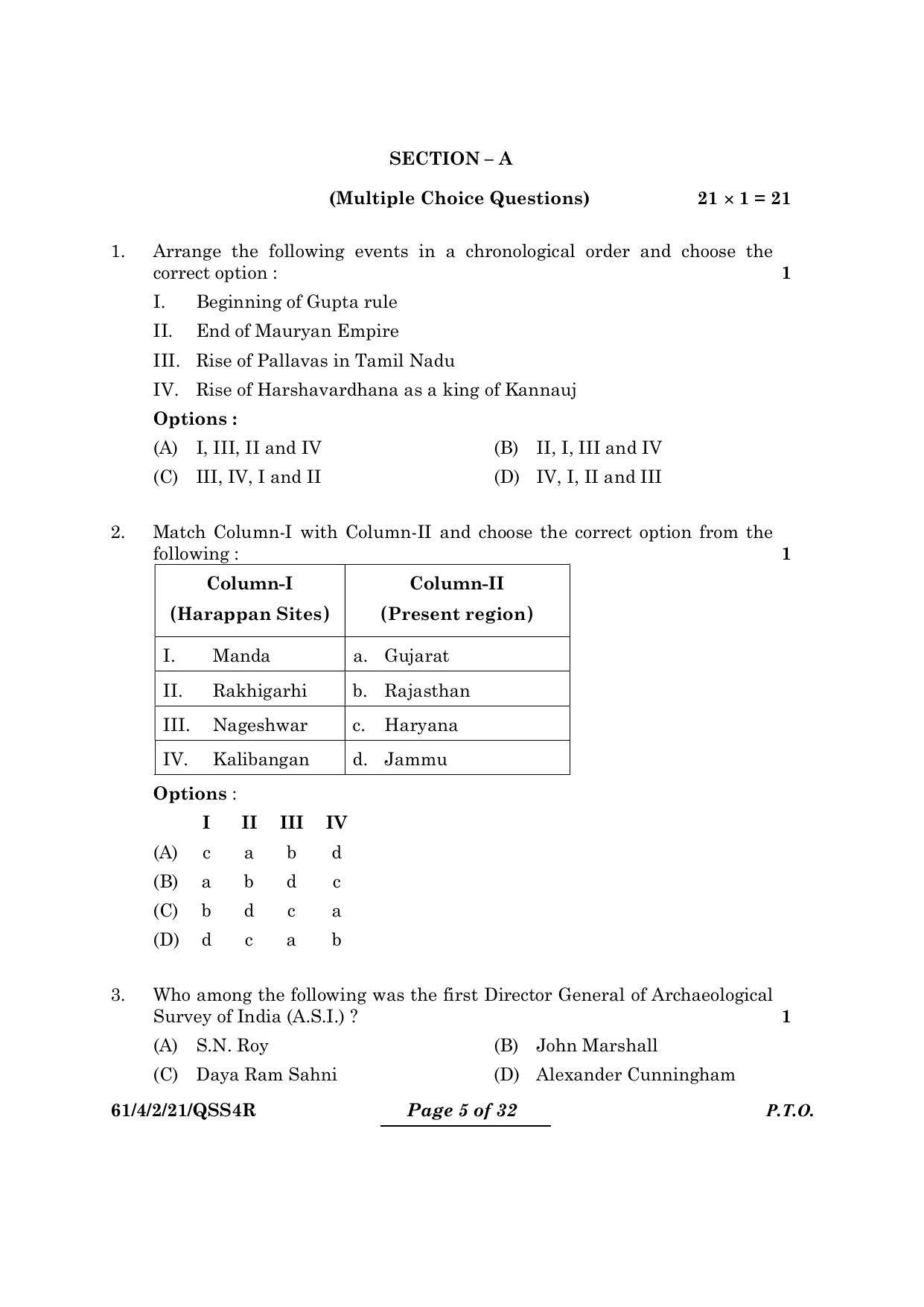 CBSE Class 12 61-4-2 History 2024 Question Paper - Page 5