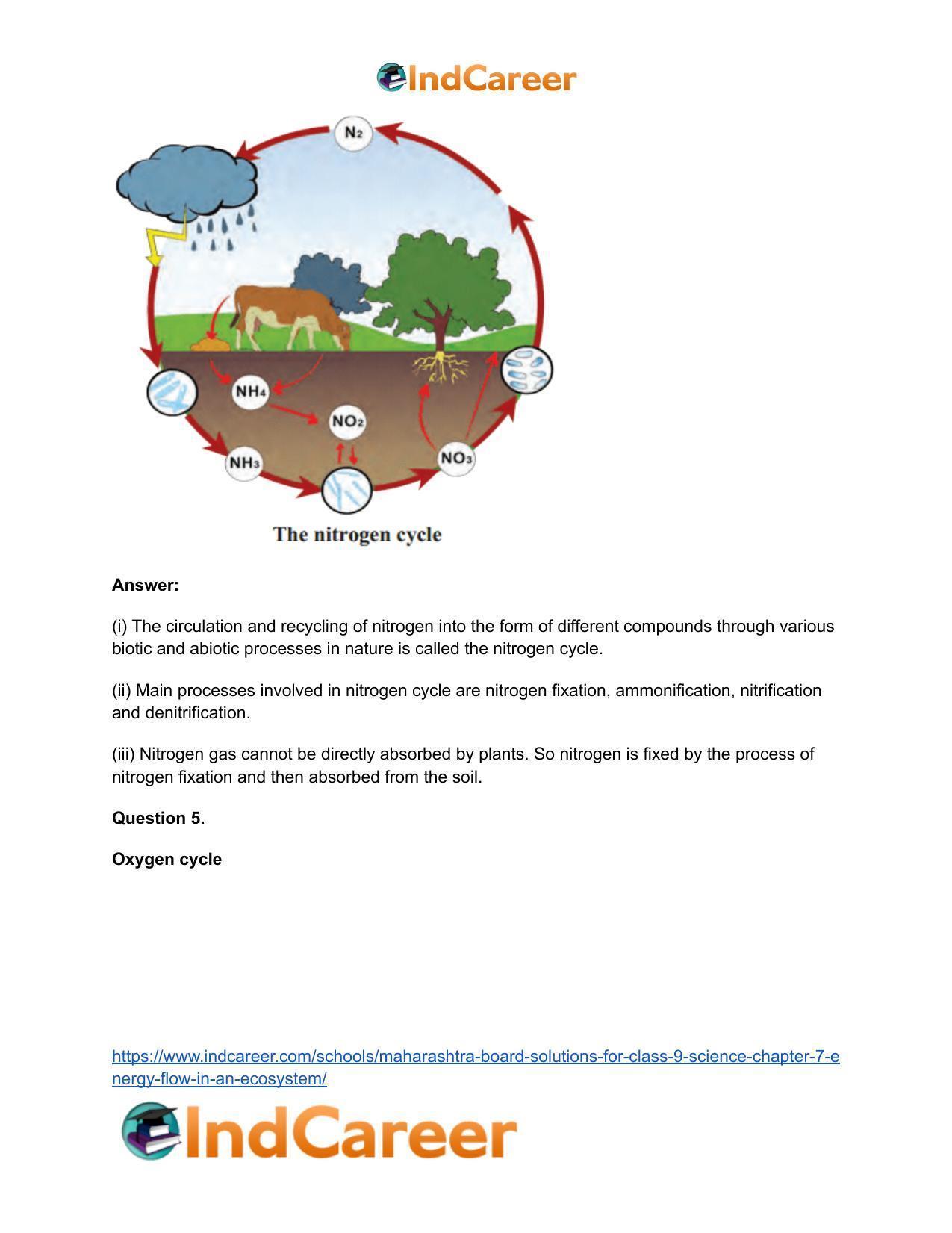 Maharashtra Board Solutions for Class 9- Science: Chapter 7- Energy Flow in an Ecosystem - Page 45