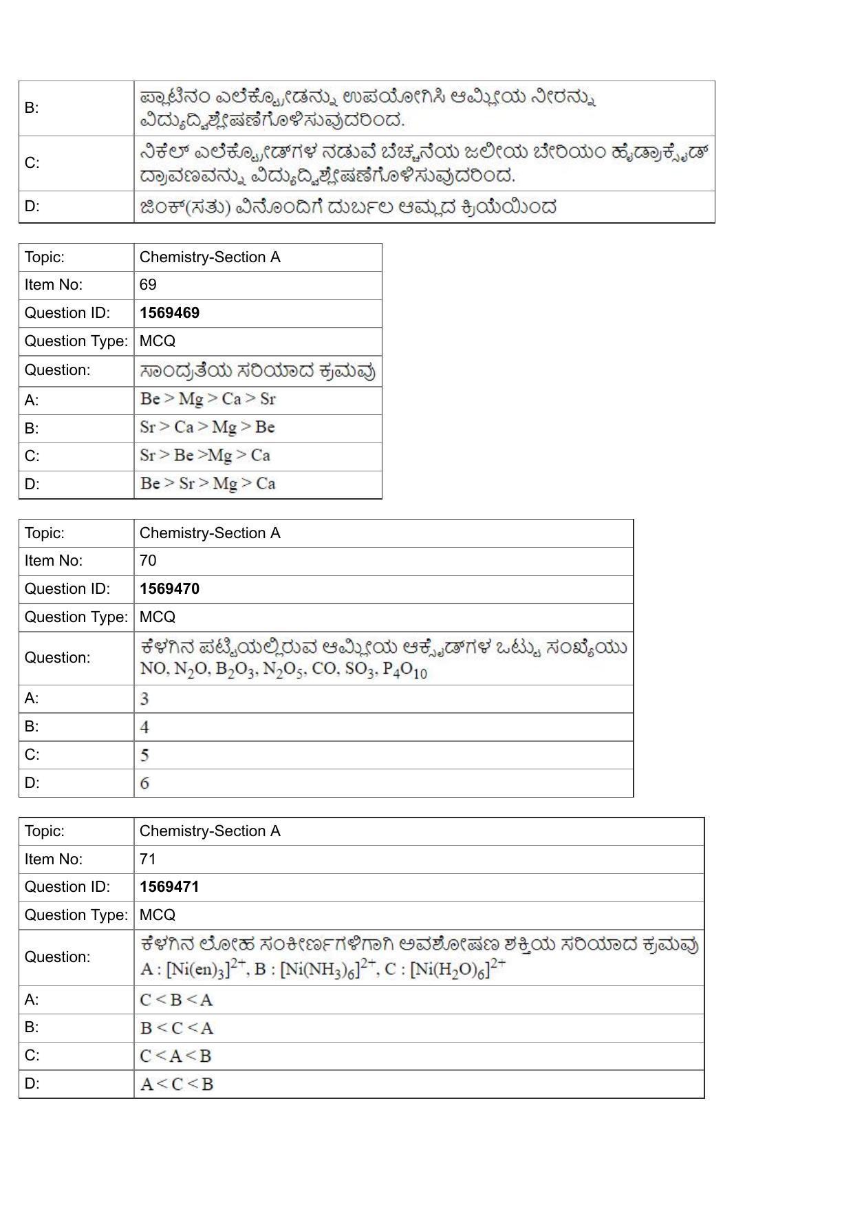 JEE Mains 2022: BTech Kannada (Shift 2) 25-07-2022 Question Paper - Page 24