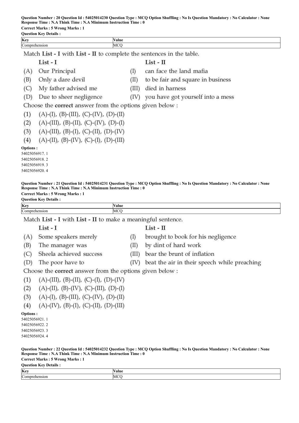 CUET 2023 Domestic Shift 2 Question Paper - 7 June 2023 - Page 18