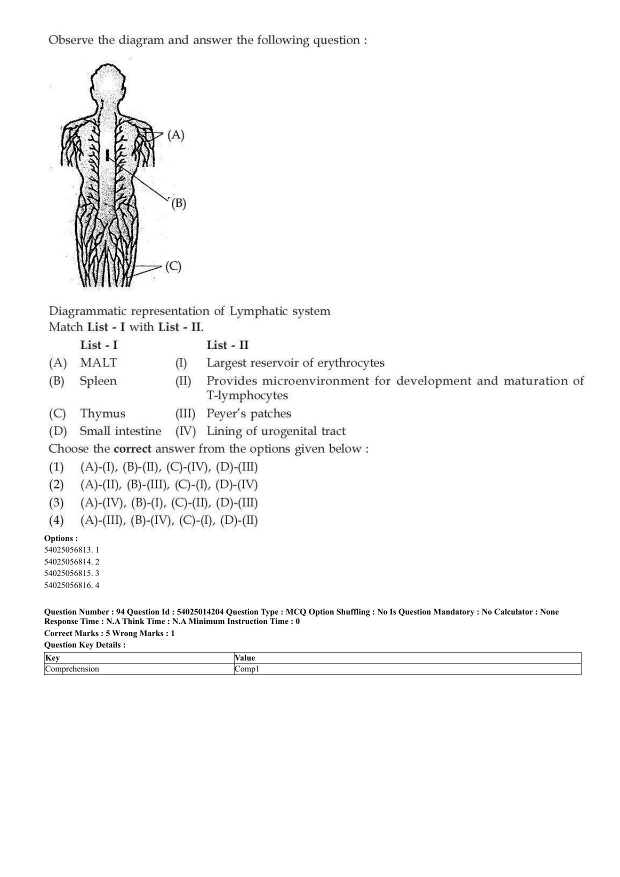 CUET 2023 Domestic Shift 2 Question Paper - 7 June 2023 - Page 65