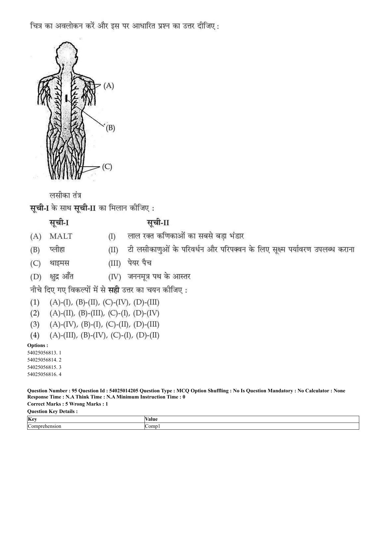 CUET 2023 Domestic Shift 2 Question Paper - 7 June 2023 - Page 66