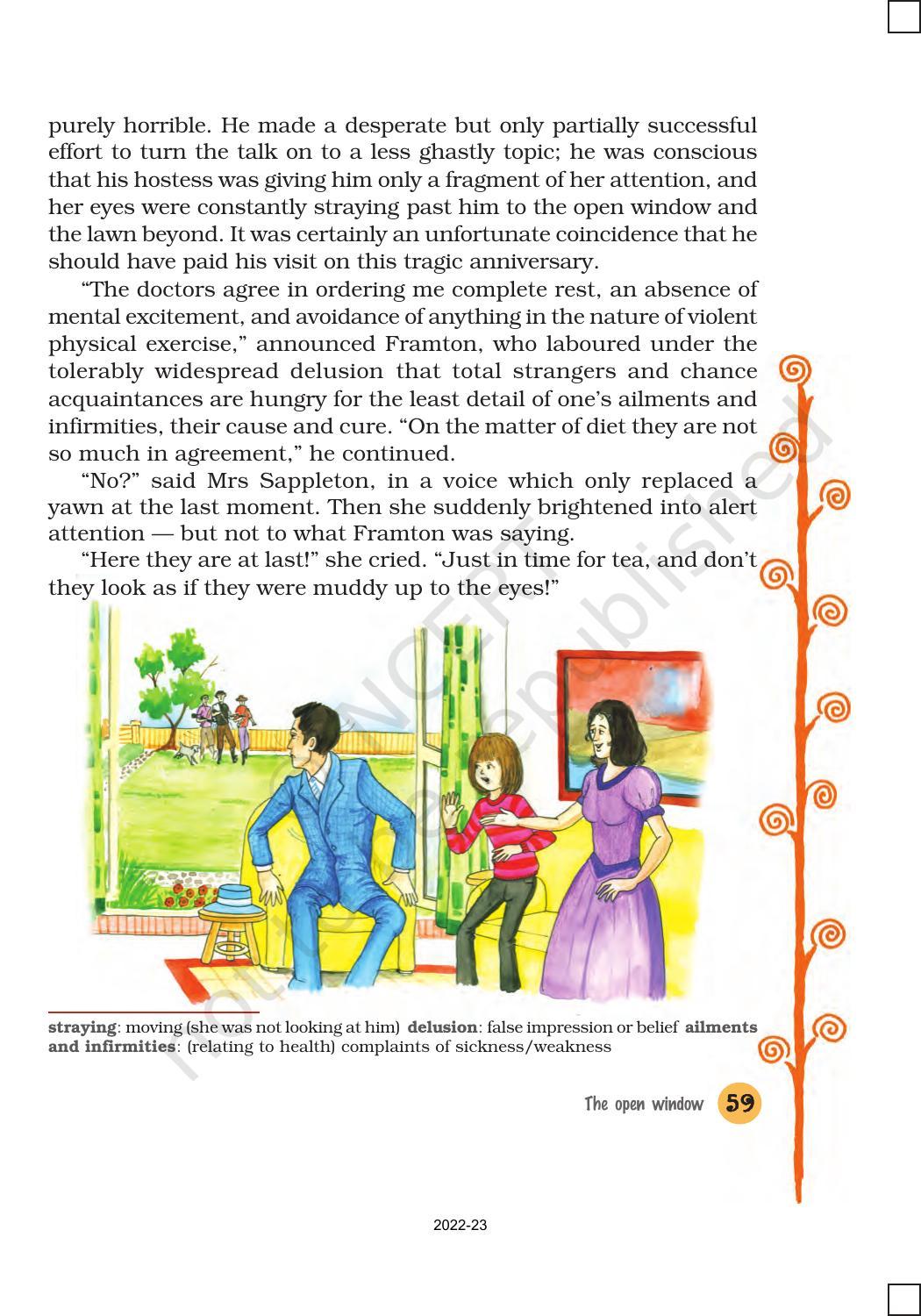 NCERT Book for Class 8 English It So Happened Chapter 7 The Open Window - Page 5