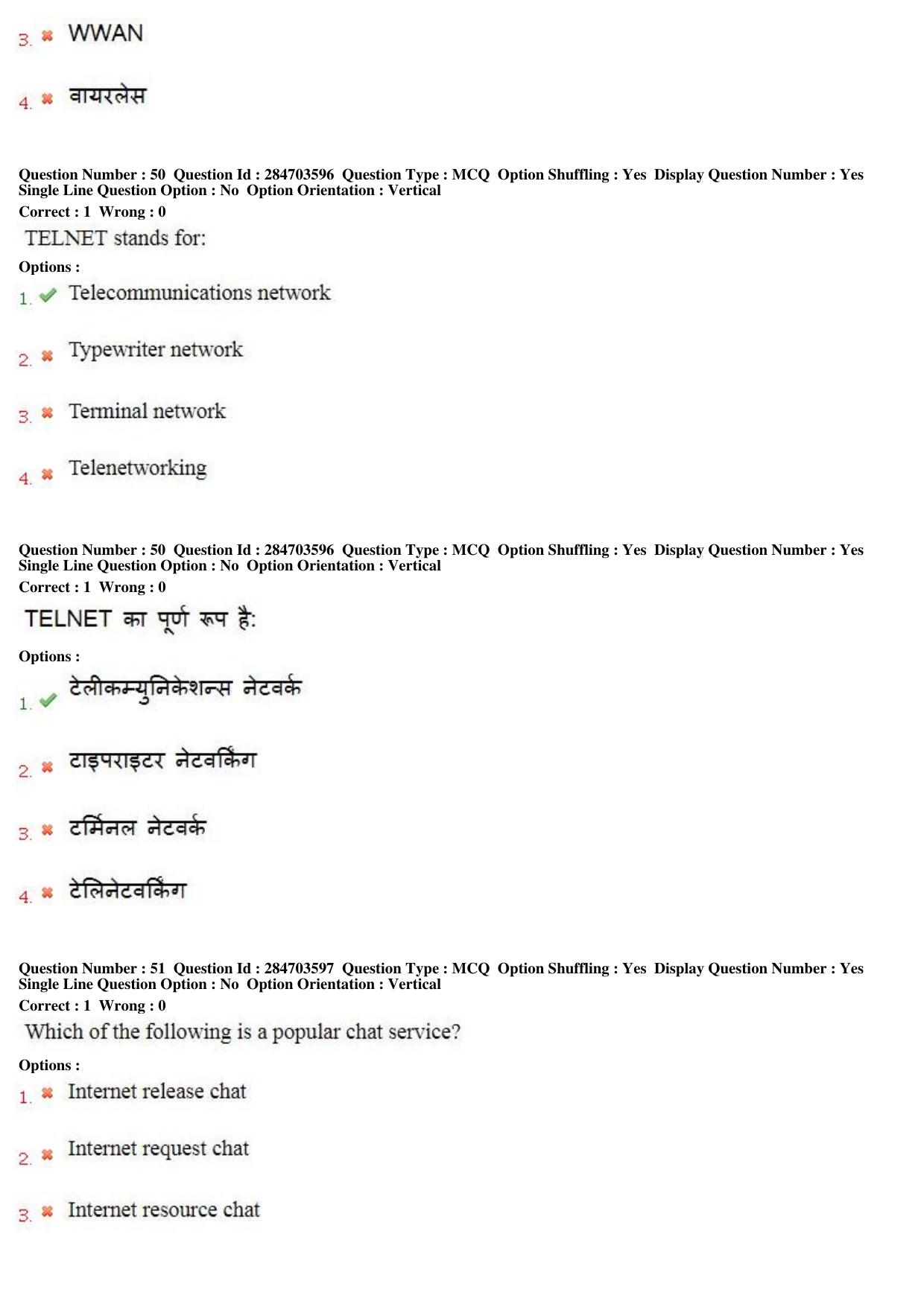 MP CPCT 20th April 2018 English Question Paper Shift 2 - Page 33
