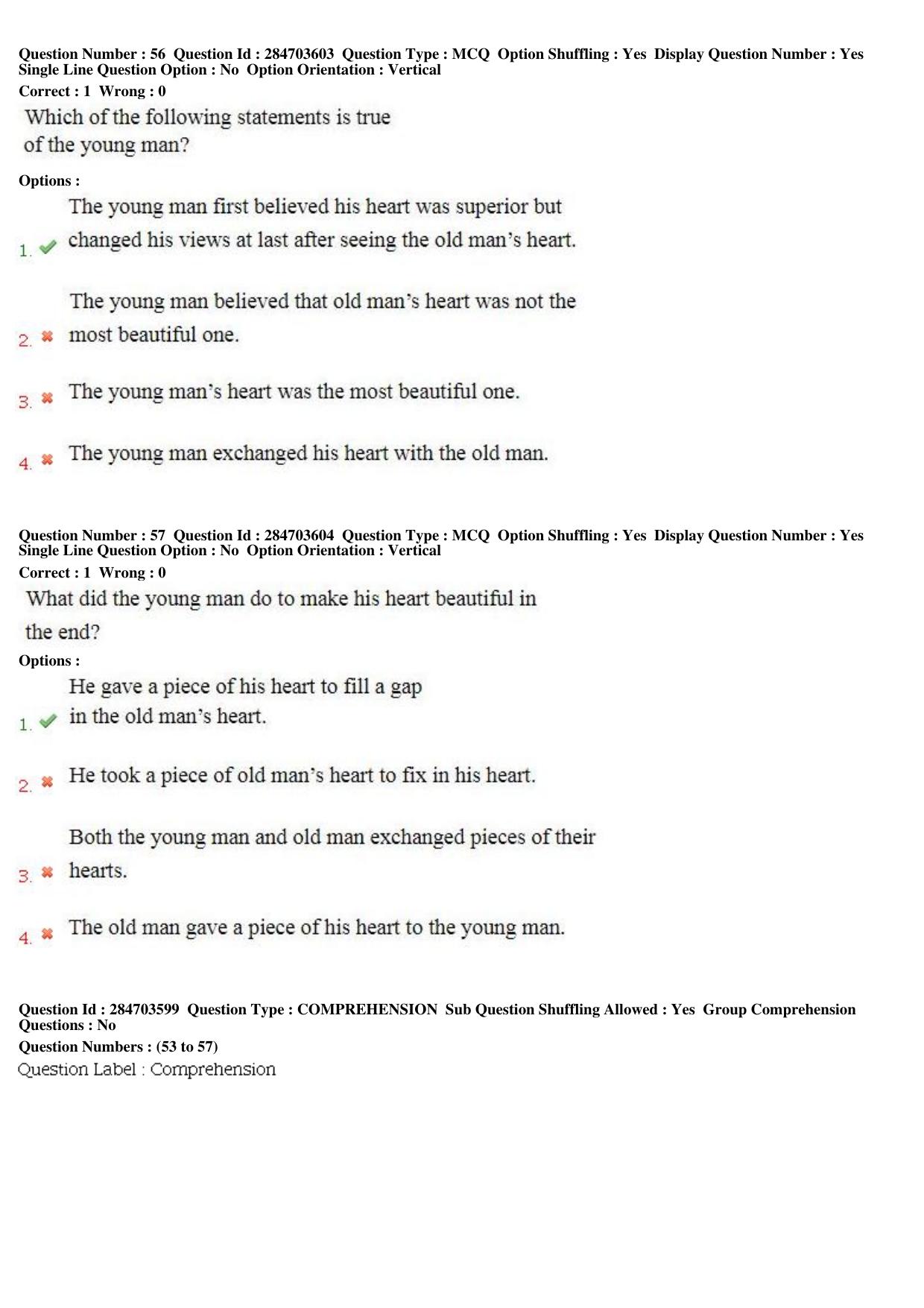 MP CPCT 20th April 2018 English Question Paper Shift 2 - Page 38