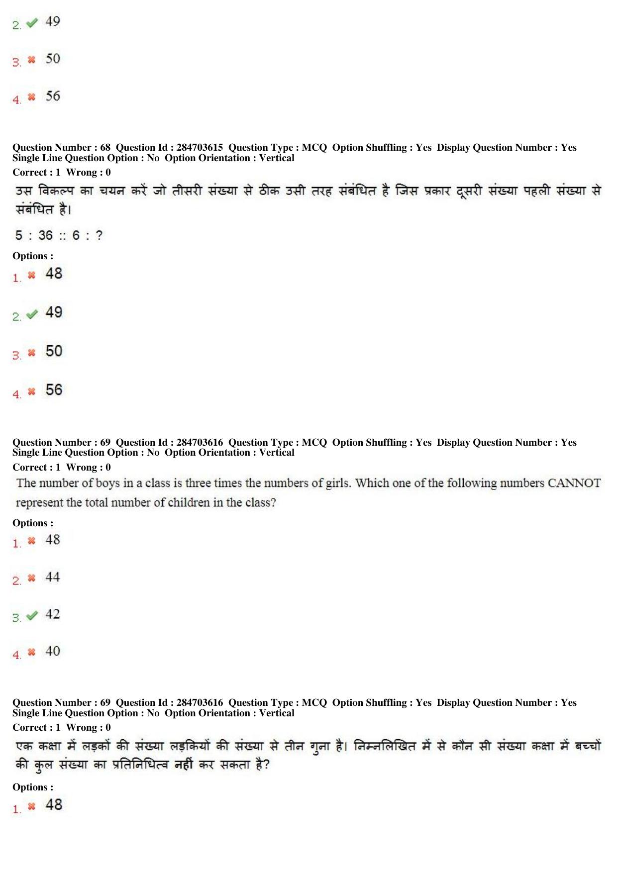 MP CPCT 20th April 2018 English Question Paper Shift 2 - Page 50