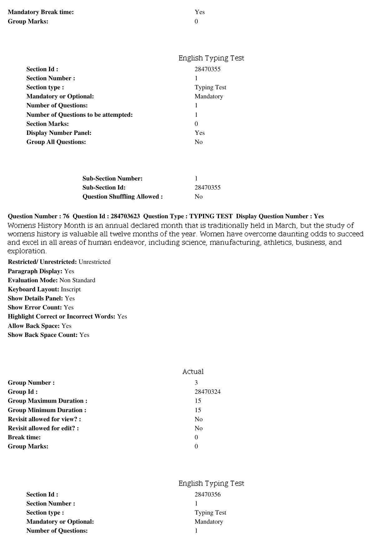 MP CPCT 20th April 2018 English Question Paper Shift 2 - Page 56