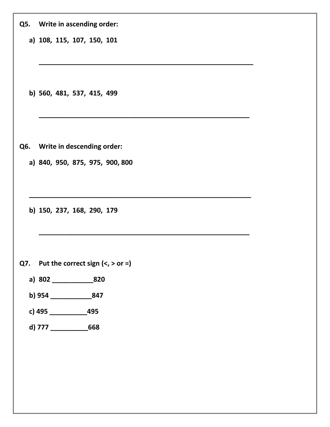 Worksheet for Class 2 English Revision Assignment 118 - Page 15