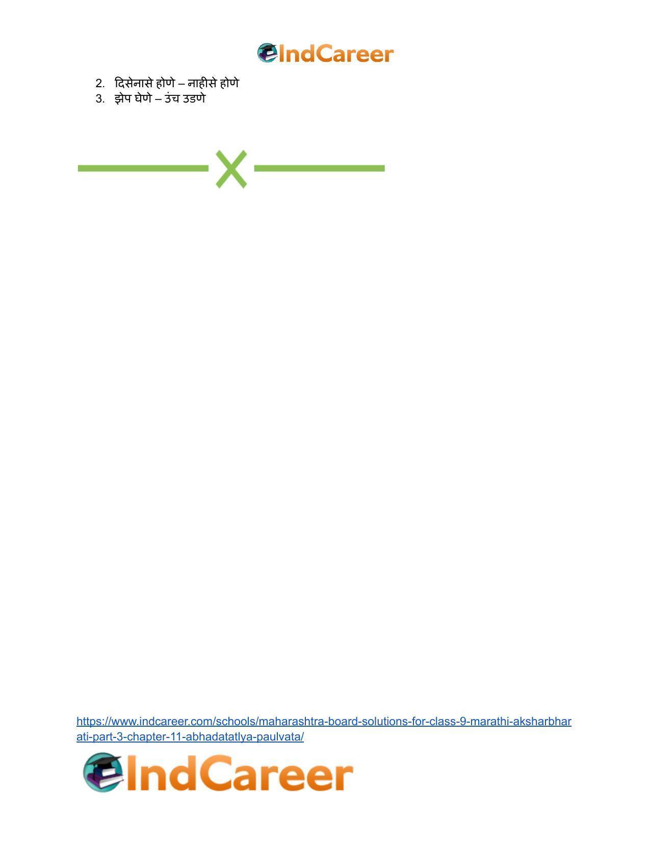 Maharashtra Board Solutions for Class 9- Marathi Aksharbharati (Part- 3): Chapter 11- आभाळातल्या पाऊलवाटा - Page 58