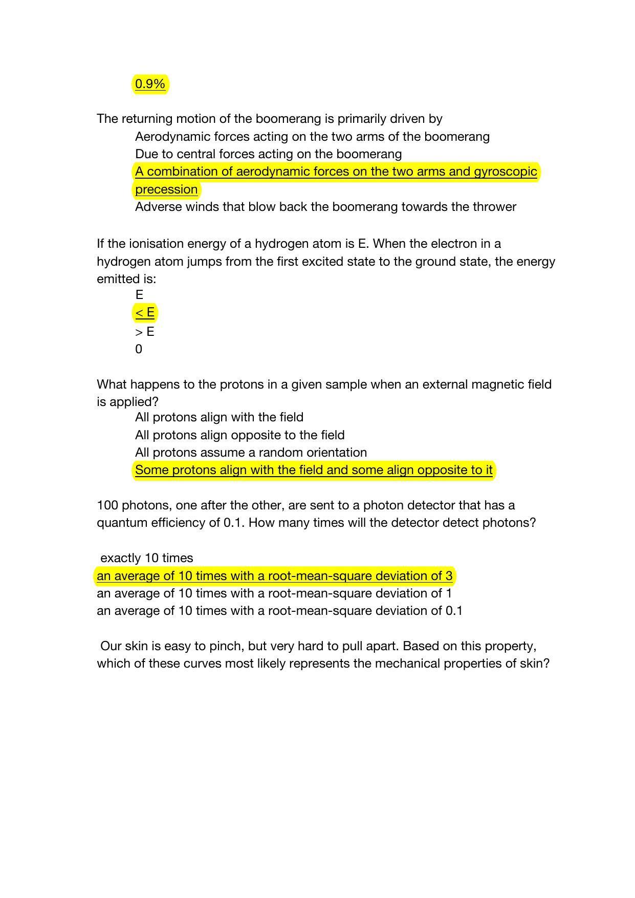 TIFR GS 2022 Biology Question Paper - Page 5