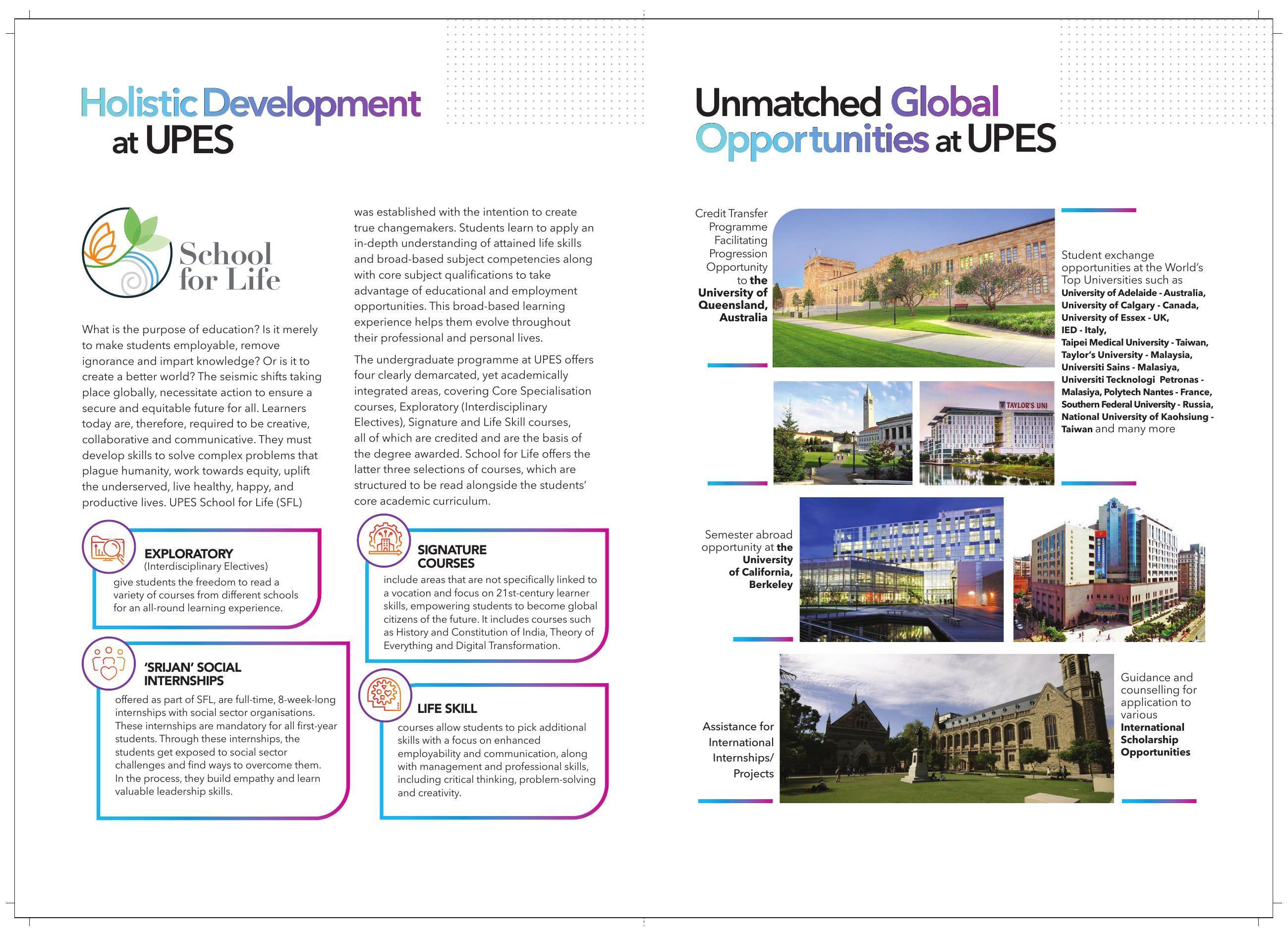 University of Petroleum and Energy Studies (UPES), Dehradun B.tech. Prospectus 2022 - Page 5