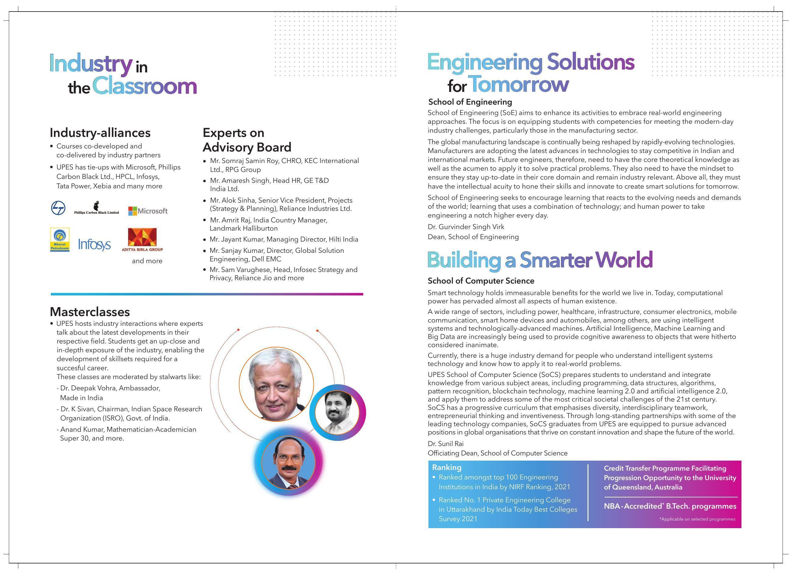 University of Petroleum and Energy Studies (UPES), Dehradun B.tech. Prospectus 2022 - Page 7