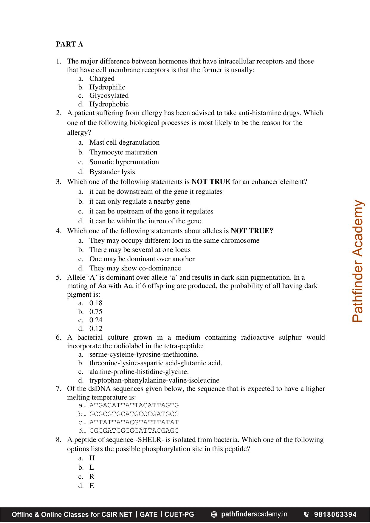 BET 2019 Question Paper - Page 2
