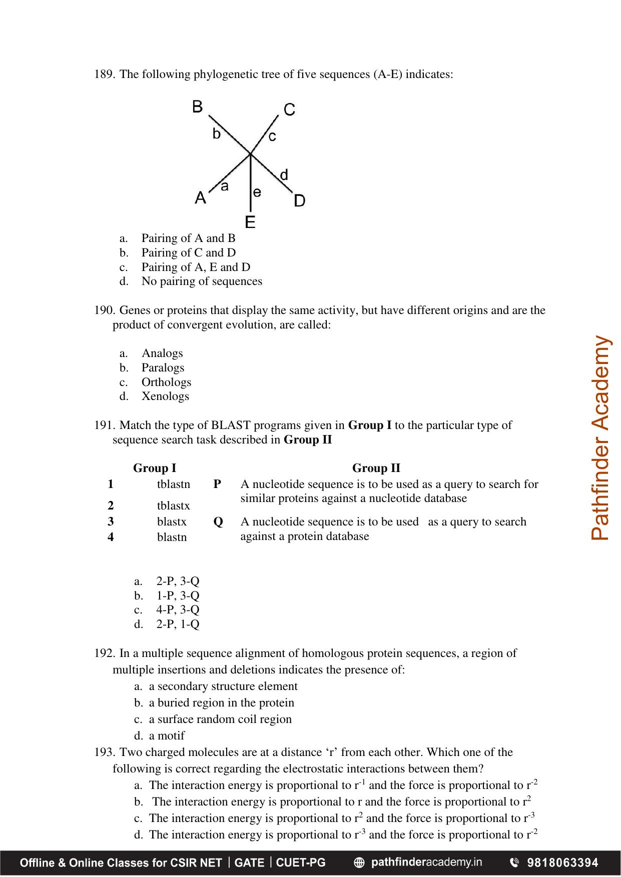 BET 2019 Question Paper - Page 31