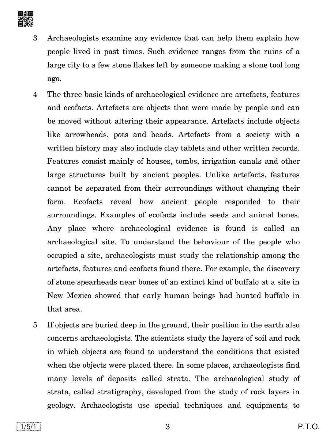 CBSE Class 12 1-5-1 English Core 2019 Question Paper - Page 3